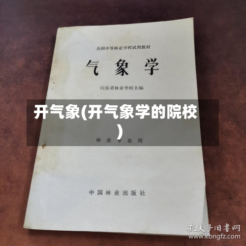开气象(开气象学的院校)