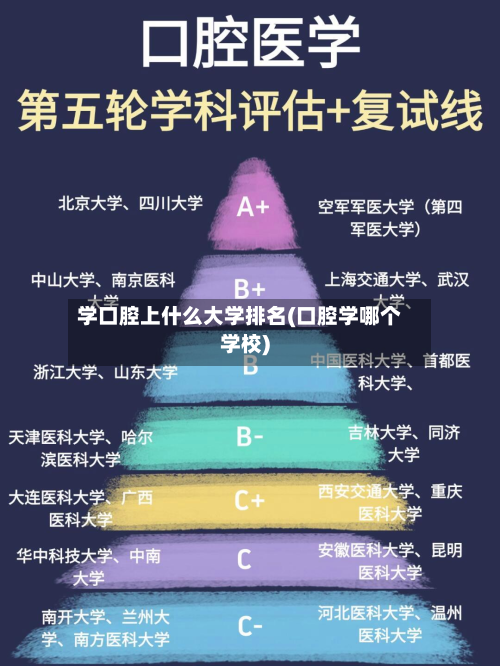 学口腔上什么大学排名(口腔学哪个学校)-第1张图片