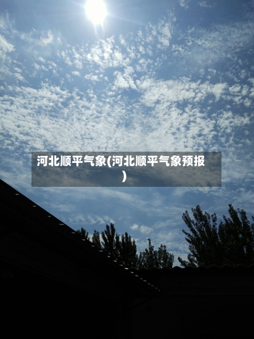 河北顺平气象(河北顺平气象预报)-第2张图片