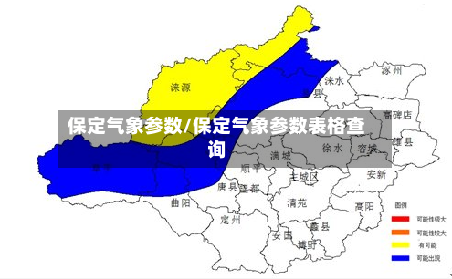 保定气象参数/保定气象参数表格查询