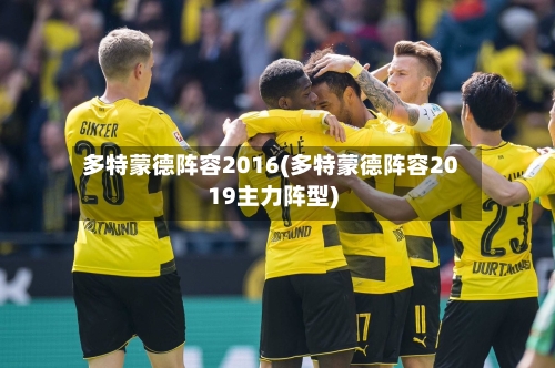 多特蒙德阵容2016(多特蒙德阵容2019主力阵型)-第3张图片