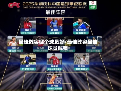 最佳阵容哪个球员好/最佳阵容最佳球员解锁