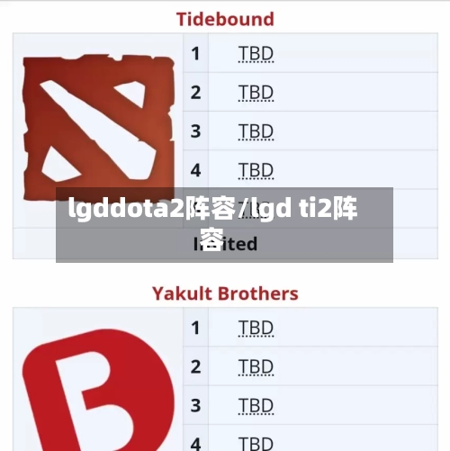 lgddota2阵容/lgd ti2阵容
