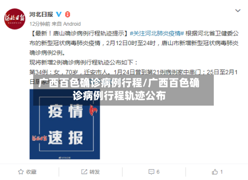 广西百色确诊病例行程/广西百色确诊病例行程轨迹公布-第3张图片