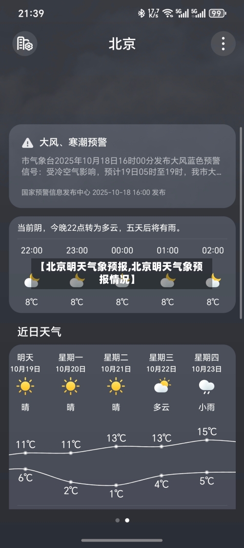 【北京明天气象预报,北京明天气象预报情况】-第2张图片