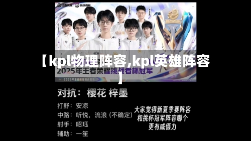 【kpl物理阵容,kpl英雄阵容】-第2张图片
