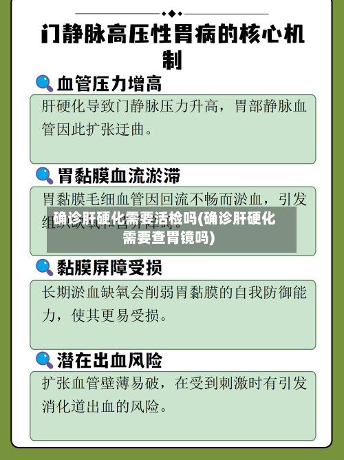 确诊肝硬化需要活检吗(确诊肝硬化需要查胃镜吗)-第2张图片