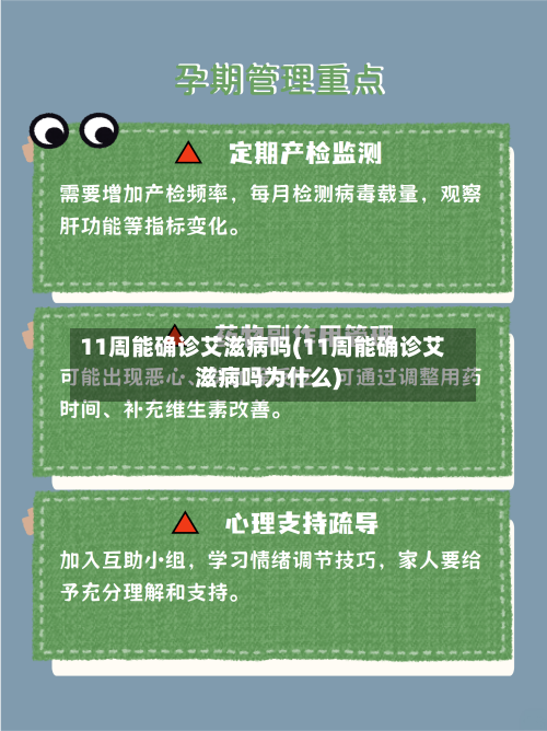 11周能确诊艾滋病吗(11周能确诊艾滋病吗为什么)-第2张图片