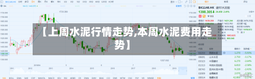 【上周水泥行情走势,本周水泥费用走势】