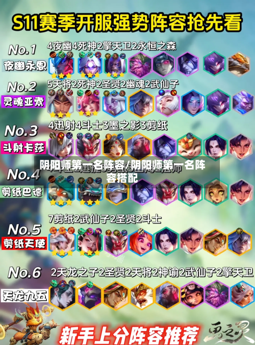 阴阳师第一名阵容/阴阳师第一名阵容搭配-第3张图片