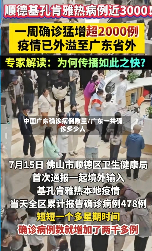 中国广东确诊病例数量/广东一共确诊多少人