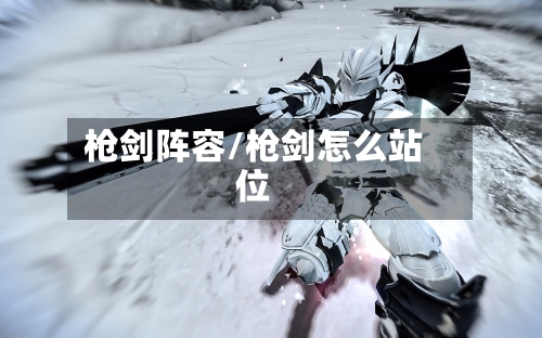 枪剑阵容/枪剑怎么站位-第2张图片