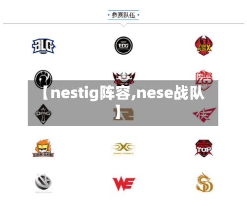 【nestig阵容,nese战队】-第2张图片