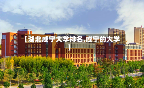 【湖北咸宁大学排名,咸宁的大学】-第2张图片