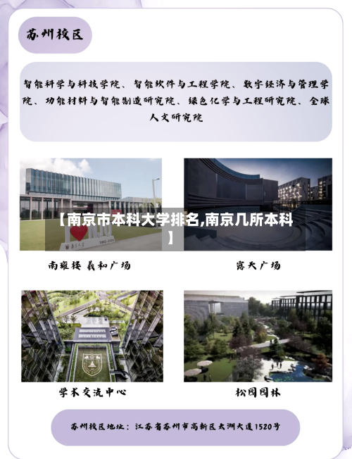 【南京市本科大学排名,南京几所本科】-第3张图片