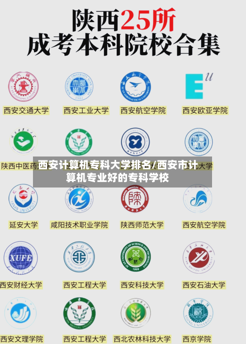 西安计算机专科大学排名/西安市计算机专业好的专科学校-第2张图片