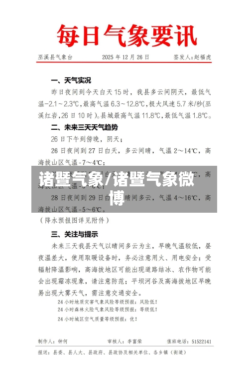 诸暨气象/诸暨气象微博-第2张图片