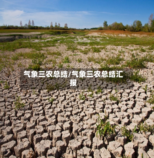 气象三农总结/气象三农总结汇报-第2张图片