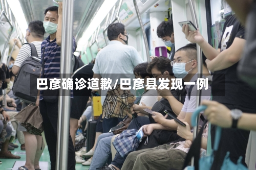 巴彦确诊道歉/巴彦县发现一例