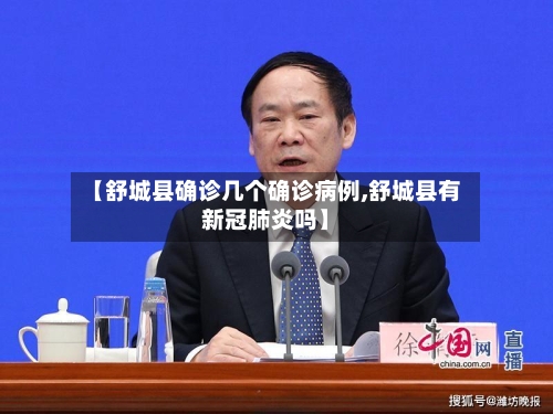 【舒城县确诊几个确诊病例,舒城县有新冠肺炎吗】
