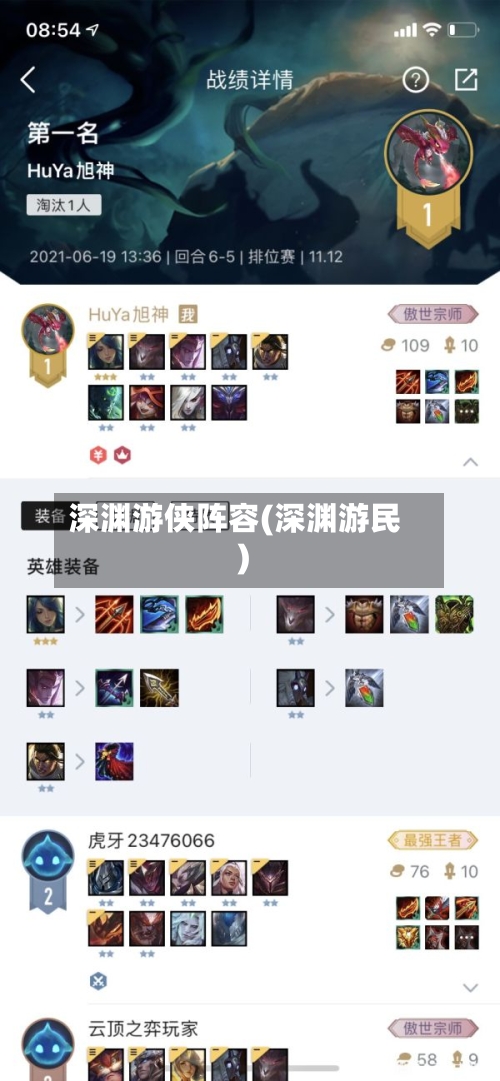 深渊游侠阵容(深渊游民)-第2张图片