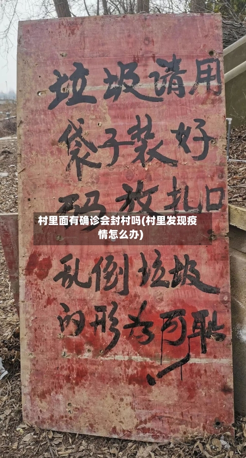 村里面有确诊会封村吗(村里发现疫情怎么办)-第2张图片