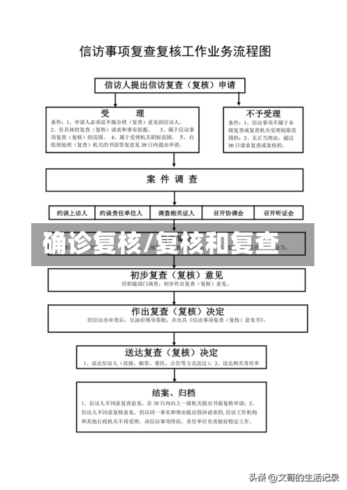 确诊复核/复核和复查