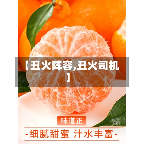 【丑火阵容,丑火司机】-第3张图片
