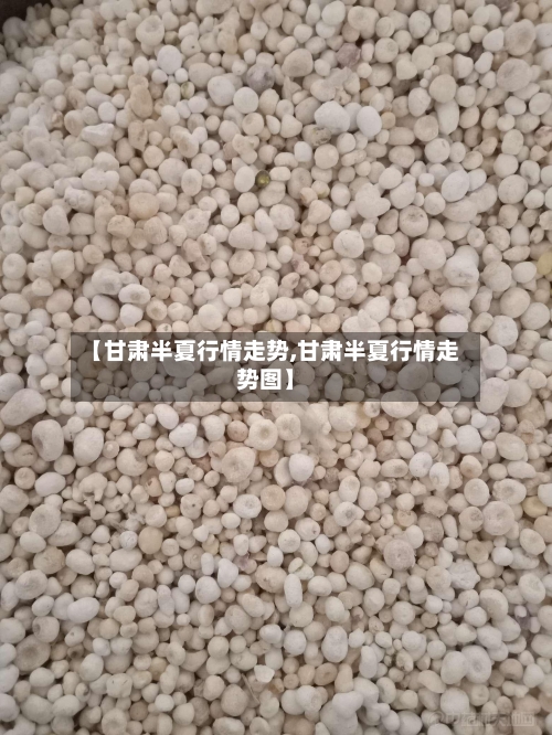 【甘肃半夏行情走势,甘肃半夏行情走势图】-第1张图片