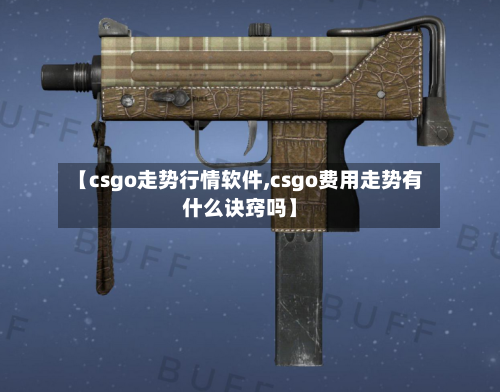 【csgo走势行情软件,csgo费用走势有什么诀窍吗】