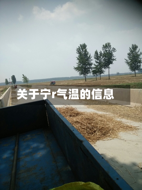 关于宁r气温的信息