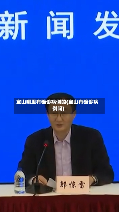 宝山哪里有确诊病例的(宝山有确诊病例吗)
