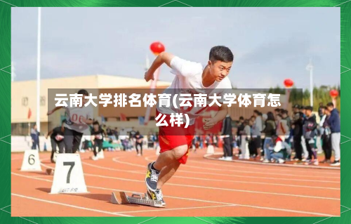 云南大学排名体育(云南大学体育怎么样)