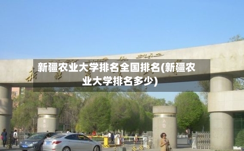 新疆农业大学排名全国排名(新疆农业大学排名多少)