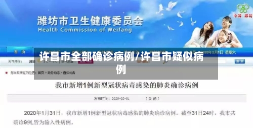 许昌市全部确诊病例/许昌市疑似病例