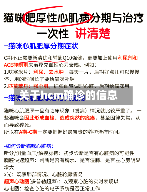 关于hcm确诊的信息-第3张图片