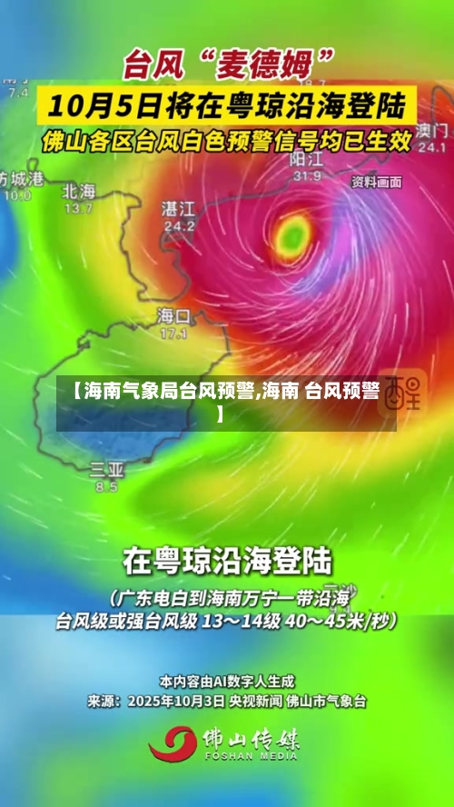 【海南气象局台风预警,海南 台风预警】-第2张图片