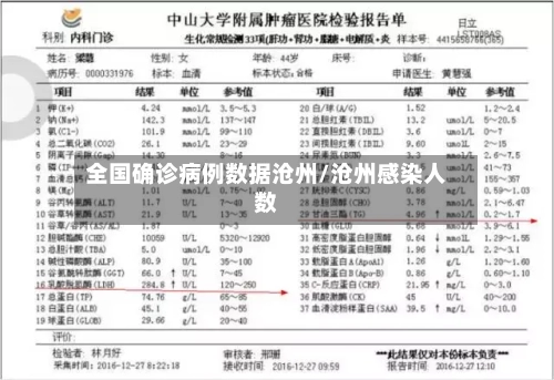 全国确诊病例数据沧州/沧州感染人数-第2张图片
