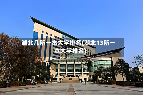 湖北几所一本大学排名(湖北13所一本大学排名)