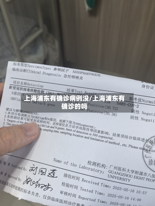 上海浦东有确诊病例没/上海浦东有确诊的吗