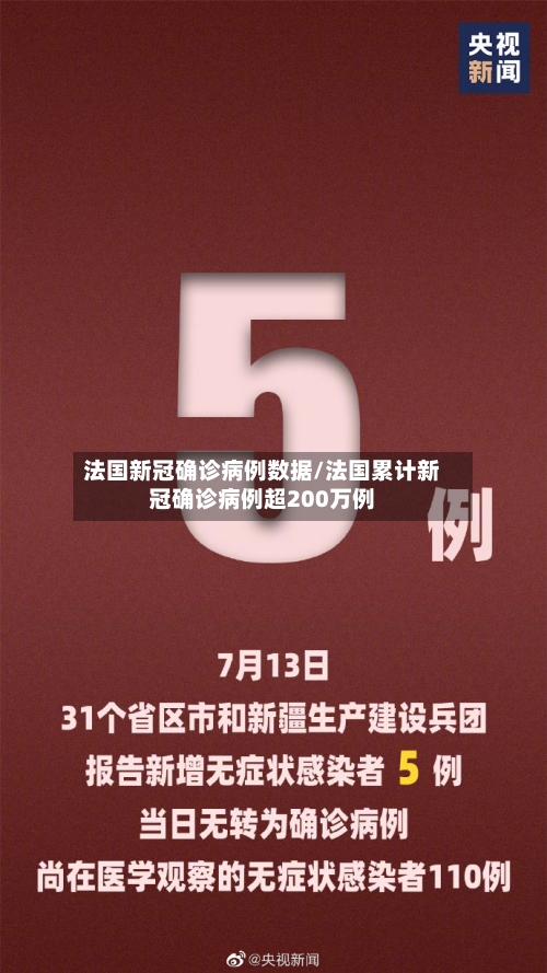 法国新冠确诊病例数据/法国累计新冠确诊病例超200万例-第2张图片