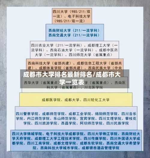 成都市大学排名最新排名/成都市大学一览表-第3张图片