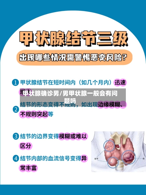 甲状腺确诊男/男甲状腺一般会有问题吗